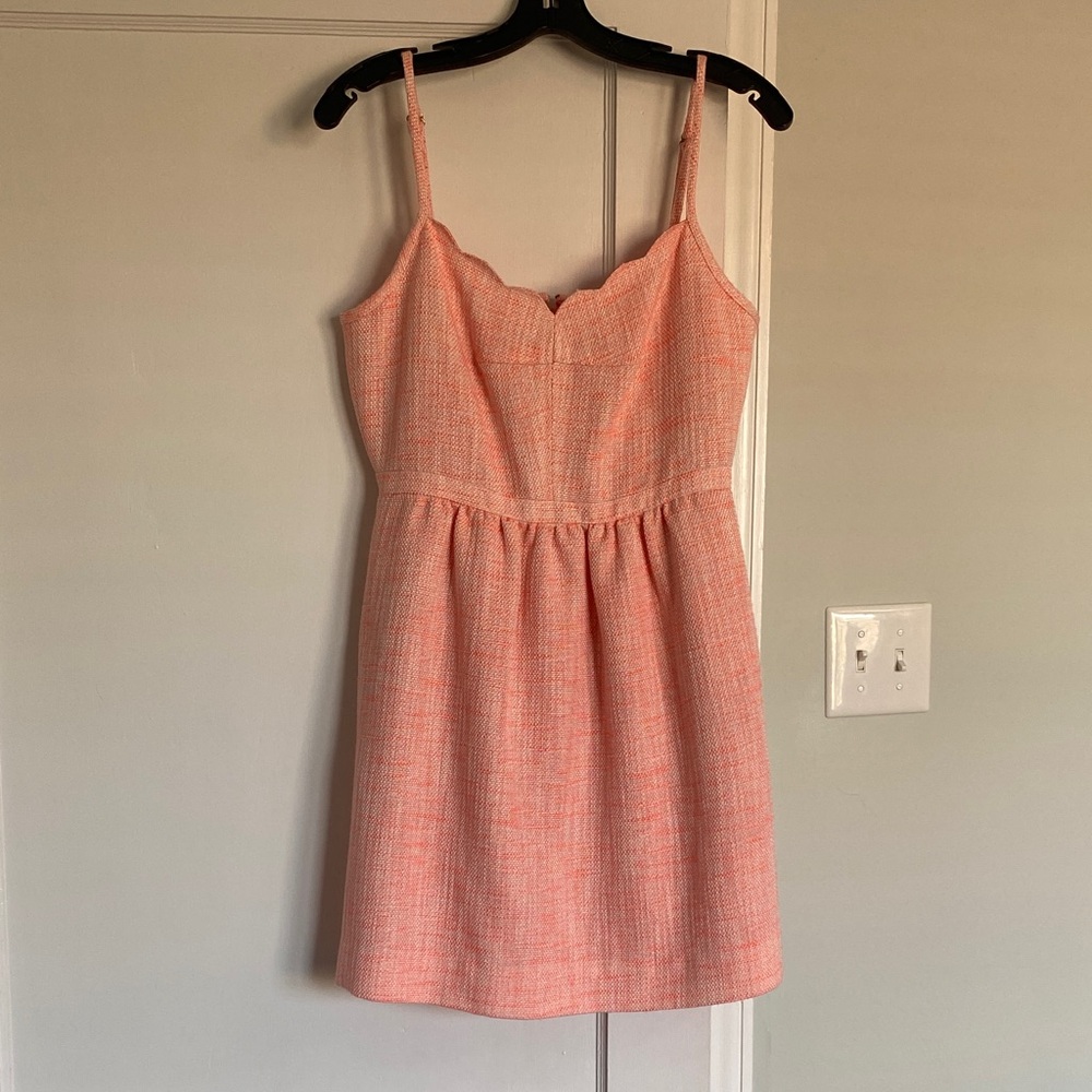 J. Crew Peach Mini Dress
